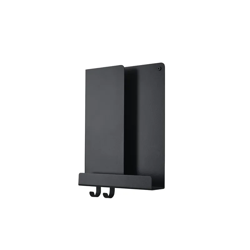 Folded Wandregal 29,5 x 40cm Black von Muuto – Produktfoto