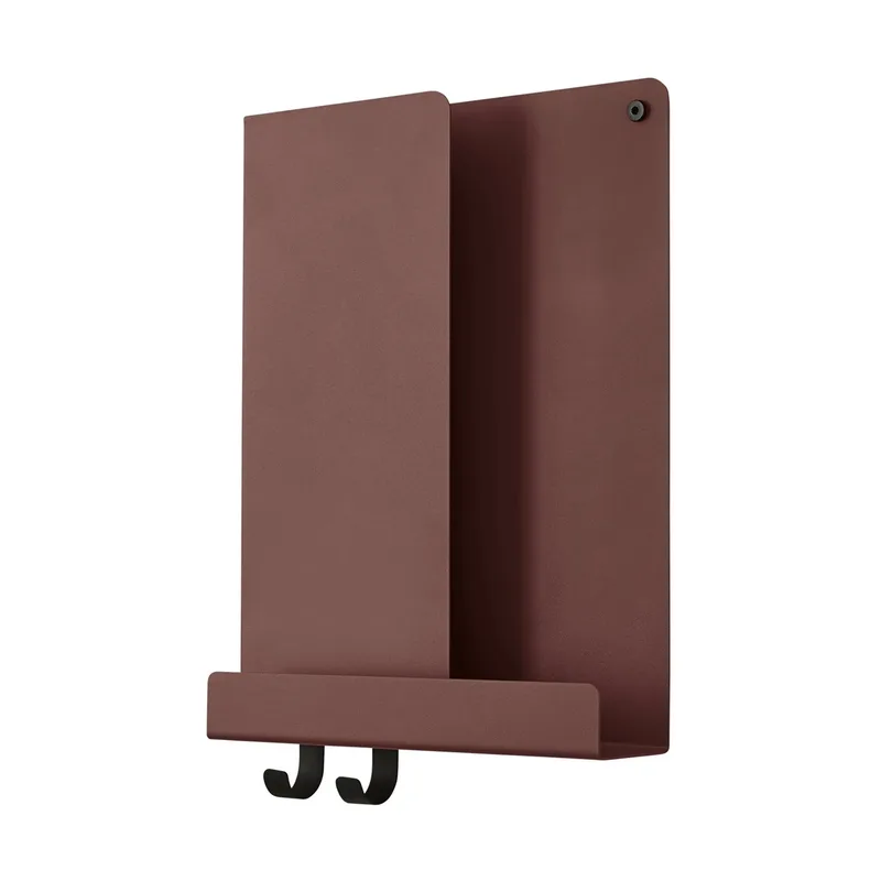 Folded Wandregal 29,5 x 40cm Deep Red von Muuto – Produktfoto
