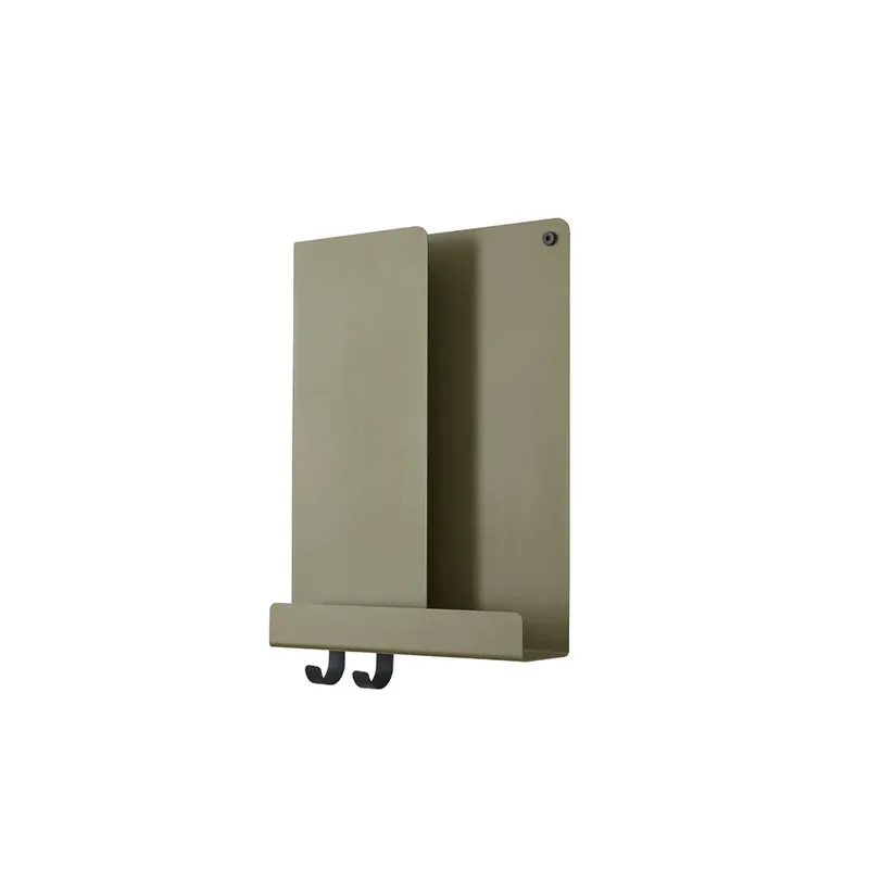Folded Wandregal 29,5 x 40cm Olive von Muuto – Produktfoto