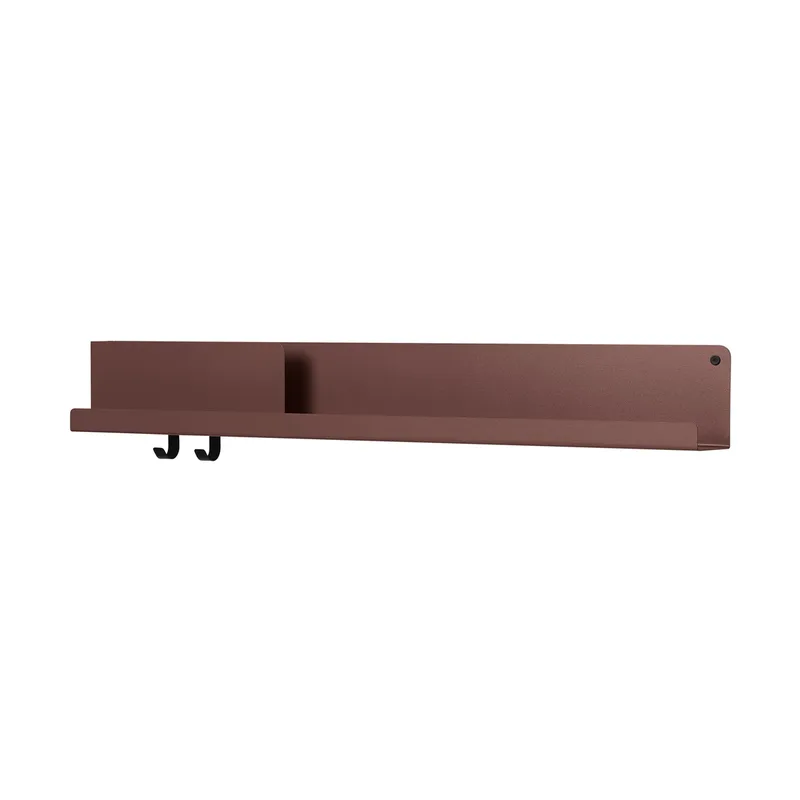 Folded Wandregal groß Deep Red by Muuto – product photo