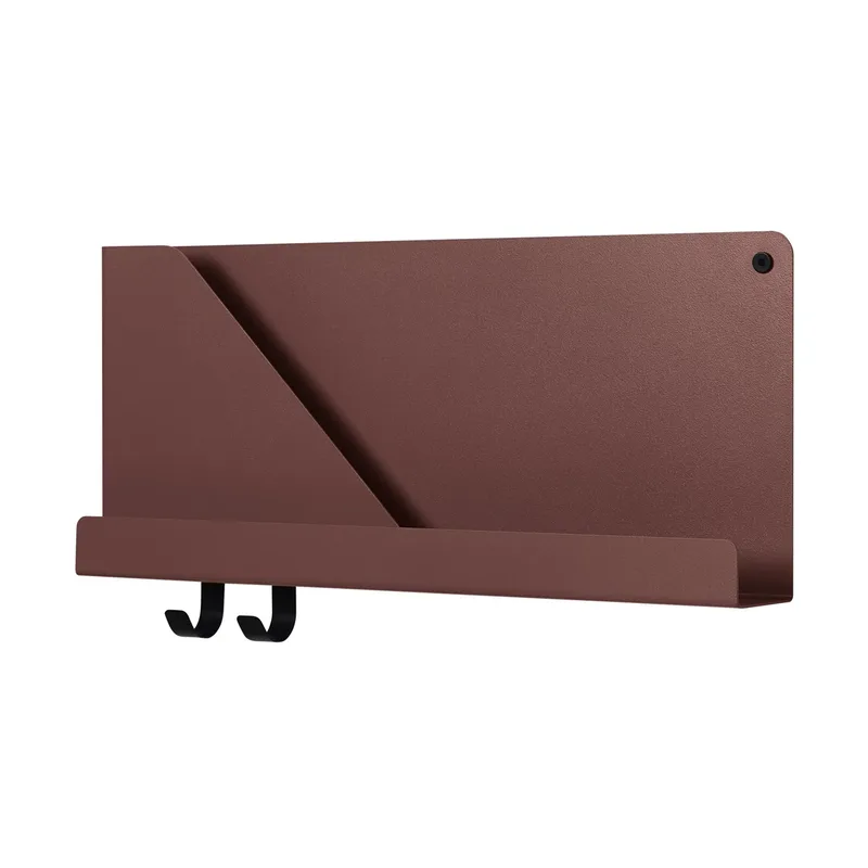 Folded Wandregal klein Deep Red by Muuto – product photo