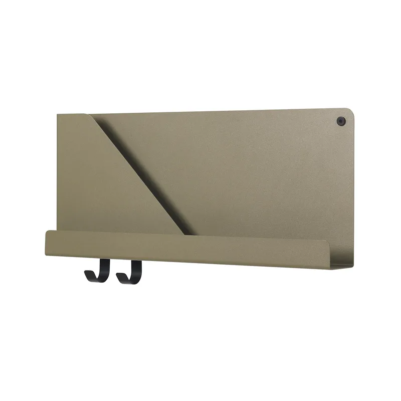 Folded Wandregal klein Olive von Muuto – Produktfoto