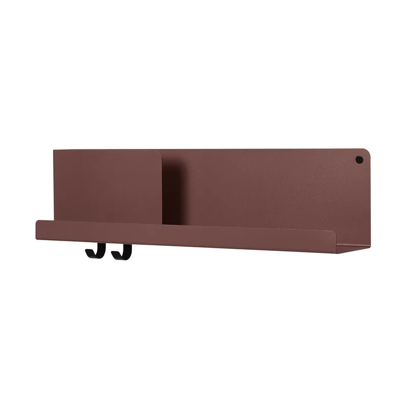 Folded Wandregal medium Deep Red by Muuto – product photo