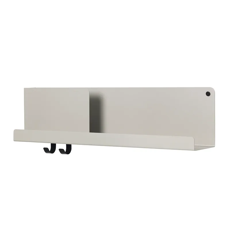 Folded Wandregal medium Grau by Muuto – product photo