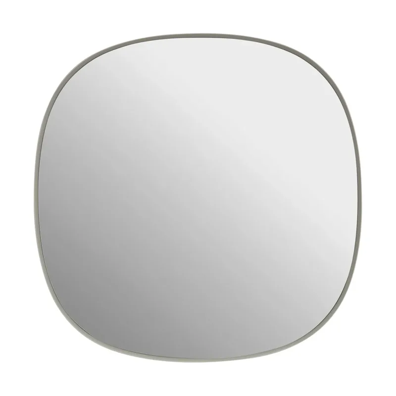 Framed Spiegel Grey-clear, 40x40 cm by Muuto – product photo