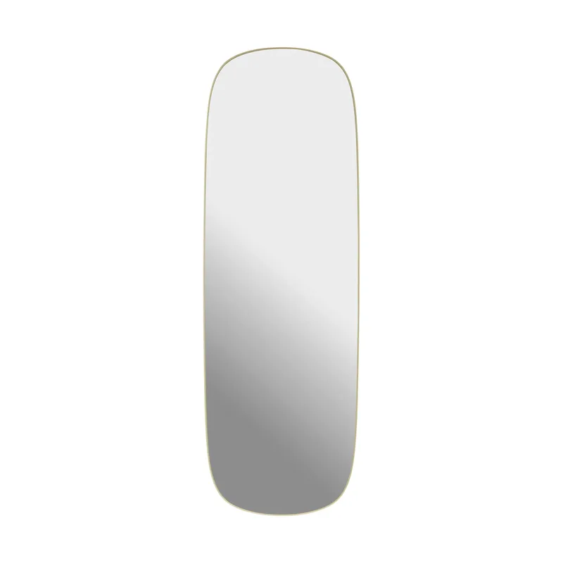 Framed Spiegel Light yellow-clear, 150x50 cm by Muuto – product photo