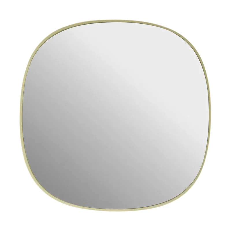 Framed Spiegel Light yellow-clear, 40x40 cm by Muuto – product photo