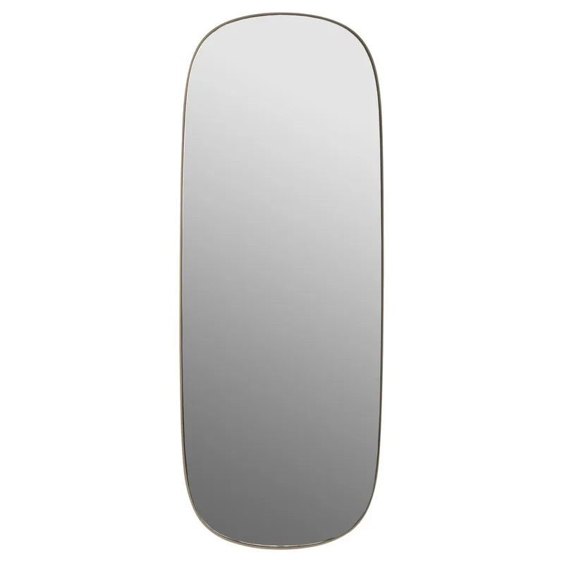 Framit Spiegel groß Taupe-clear, 118x44,5 by Muuto – product photo