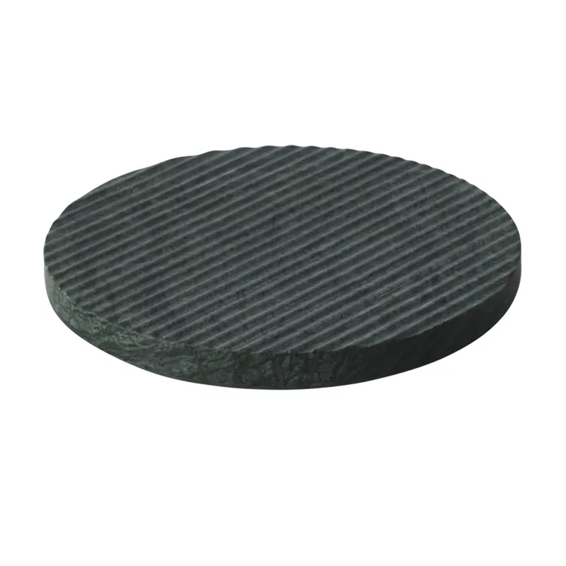 Groove Topfuntersetzer Marmor Grün groß by Muuto – product photo