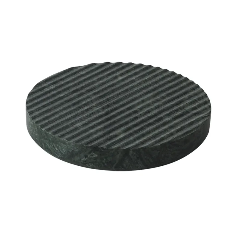 Groove Topfuntersetzer Marmor Grün klein by Muuto – product photo