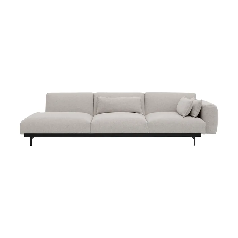 In Situ Config 2 Modulsofa 3-Sitzer Clay 12-Black van Muuto – productfoto