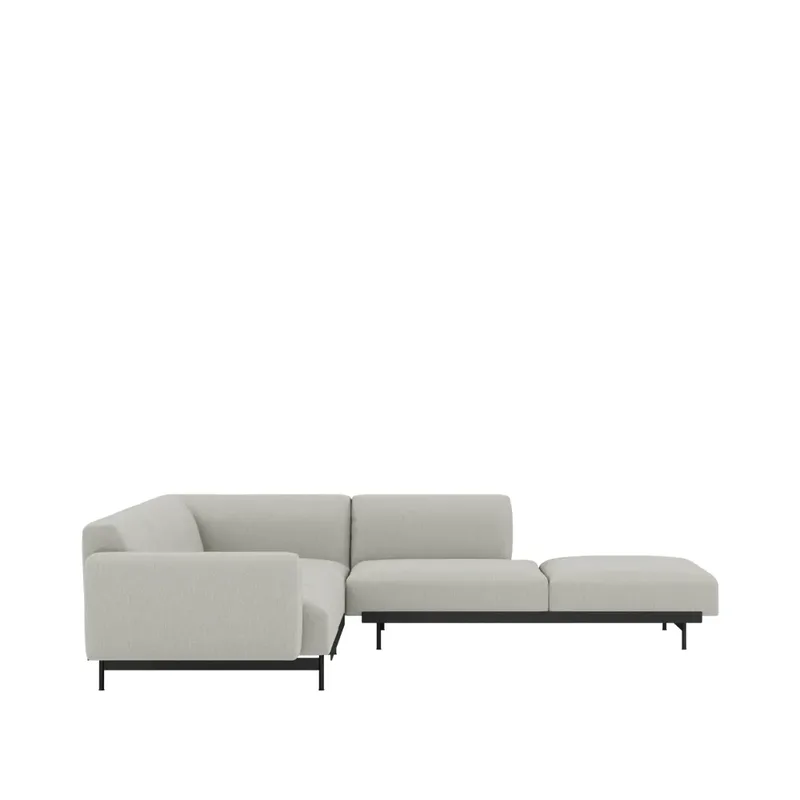 In Situ Config 3 Ecksofa Clay 12-Configuration 3-Black von Muuto – Produktfoto