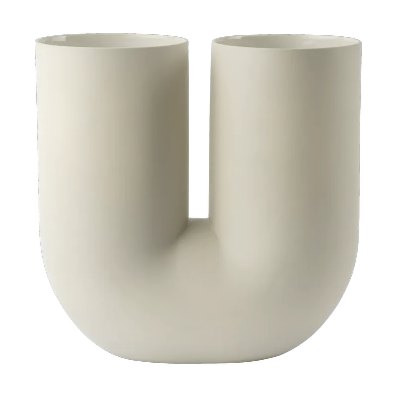 Kink Vase 39 cm Sand van Muuto – productfoto