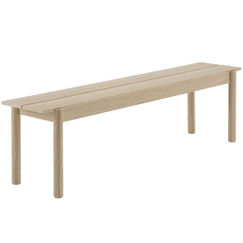 Linear Bank , Eiche 170cm by Muuto – product photo
