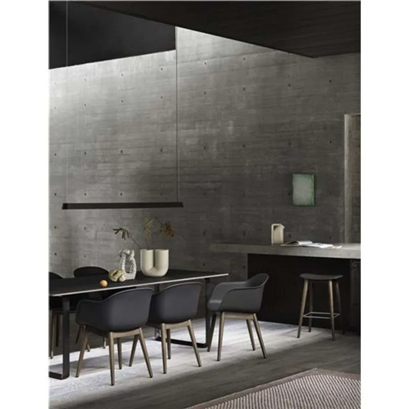 Linear Hanglamp L169 Grey von Muuto – Produktfoto