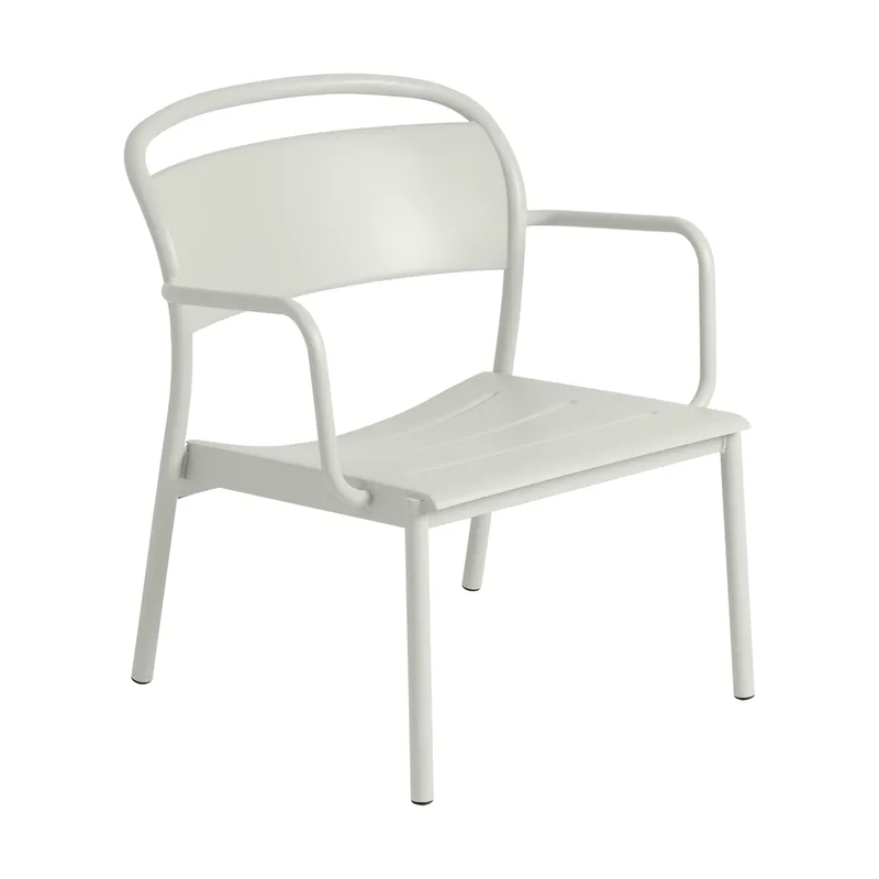 Linear Steel Loungesessel Grau by Muuto – product photo