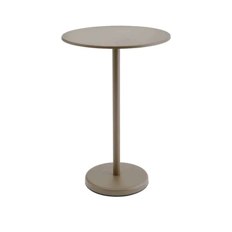 Linear Steel Stehtisch Ø70 cm Taupe by Muuto – product photo