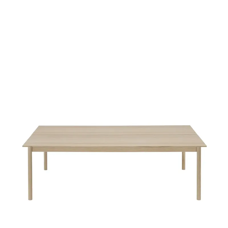 Linear System Tisch 142x240 cm Oak veener-Oak fra Muuto – produktbillede