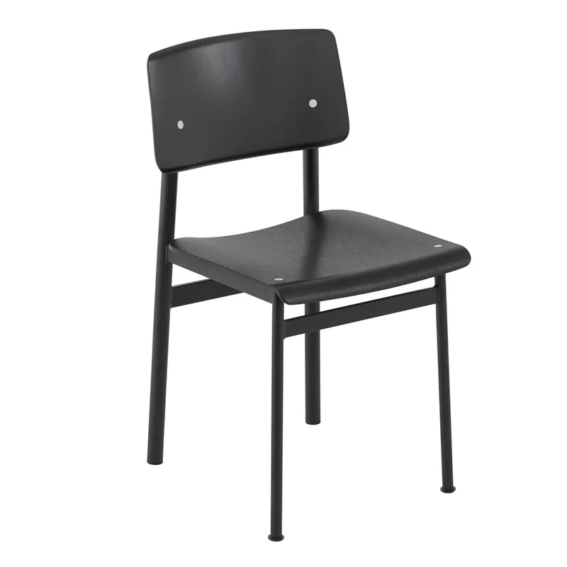 Loft Chair Stuhl Black-black by Muuto – product photo