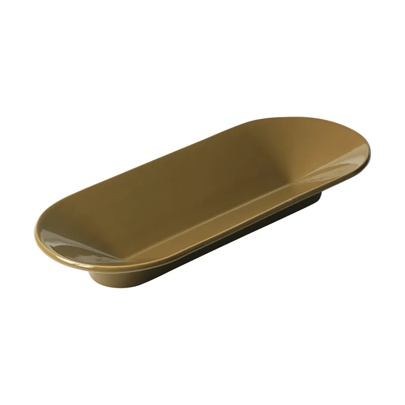 Mere Schale 51,5x21,5 cm Brown Green by Muuto – product photo