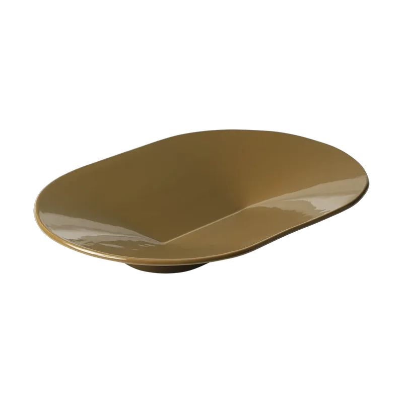 Mere Schale 52x36 cm Brown Green by Muuto – product photo