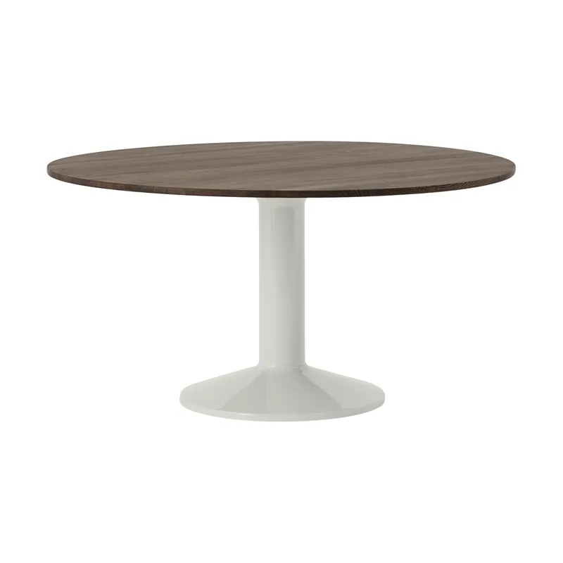 Midst Säulentisch Dark oiled oak-grey, Ø140 cm by Muuto – product photo