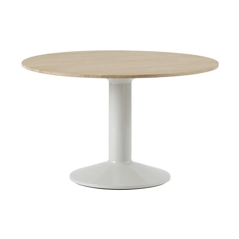 Midst Säulentisch Oiled oak-grey, Ø120 cm fra Muuto – produktbillede