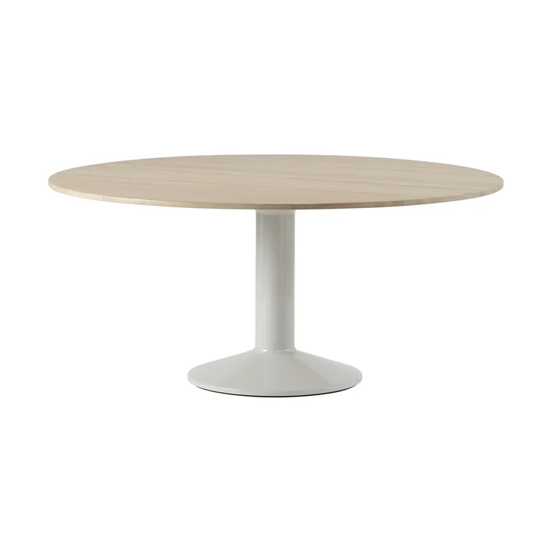 Midst Säulentisch Oiled oak-grey, Ø160 cm von Muuto – Produktfoto