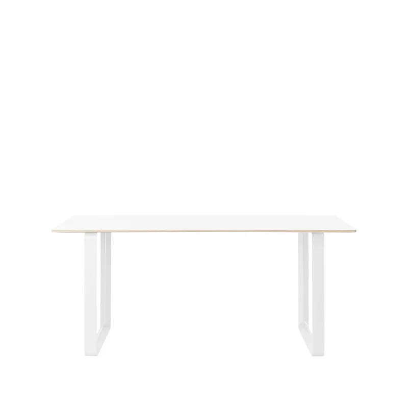 Muuto 70/70 Esstisch 170 x 85cm White laminate-Plywood-White från Muuto – produktbild