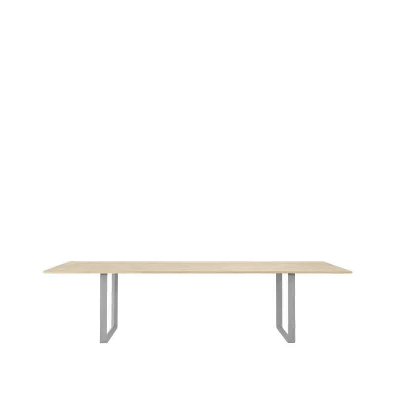 Muuto 70/70 Esstisch 295 x 108cm Solid oak-Grey by Muuto – product photo