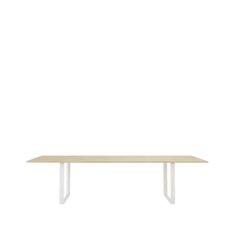 Muuto 70/70 Esstisch 295 x 108cm Solid oak-White by Muuto – product photo
