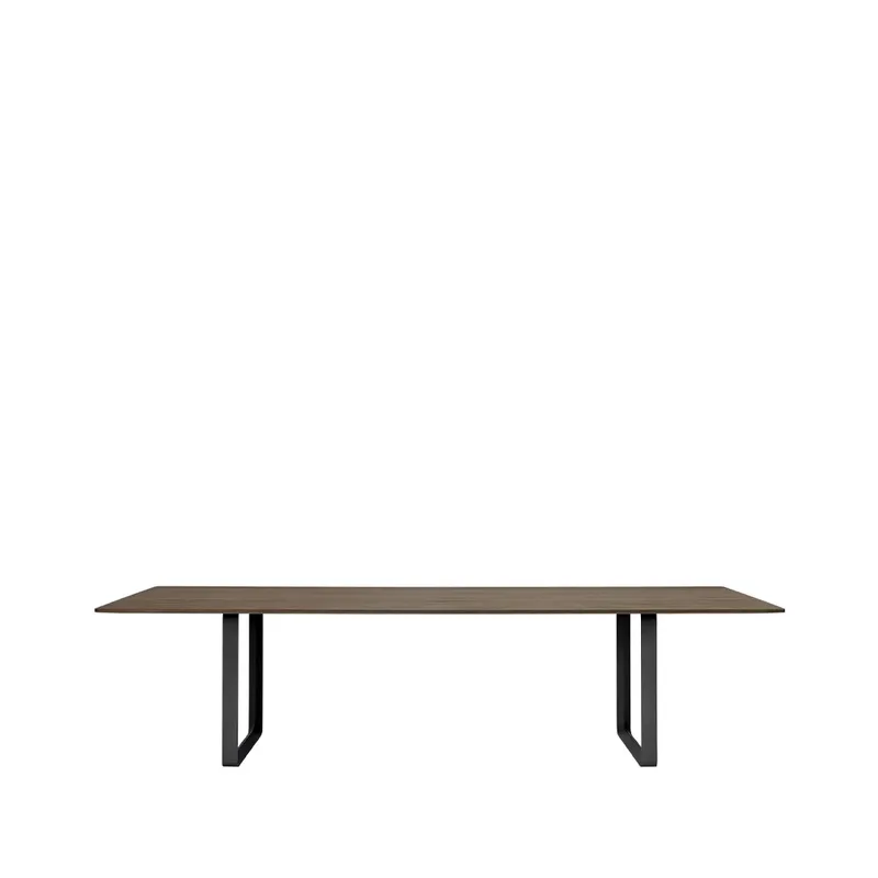 Muuto 70/70 Esstisch 295 x 108cm Solid Smoked oak-Black by Muuto – product photo