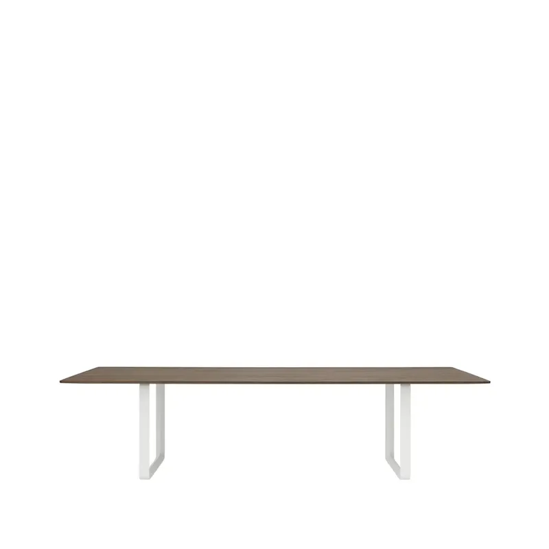 Muuto 70/70 Esstisch 295 x 108cm Solid Smoked oak-White by Muuto – product photo