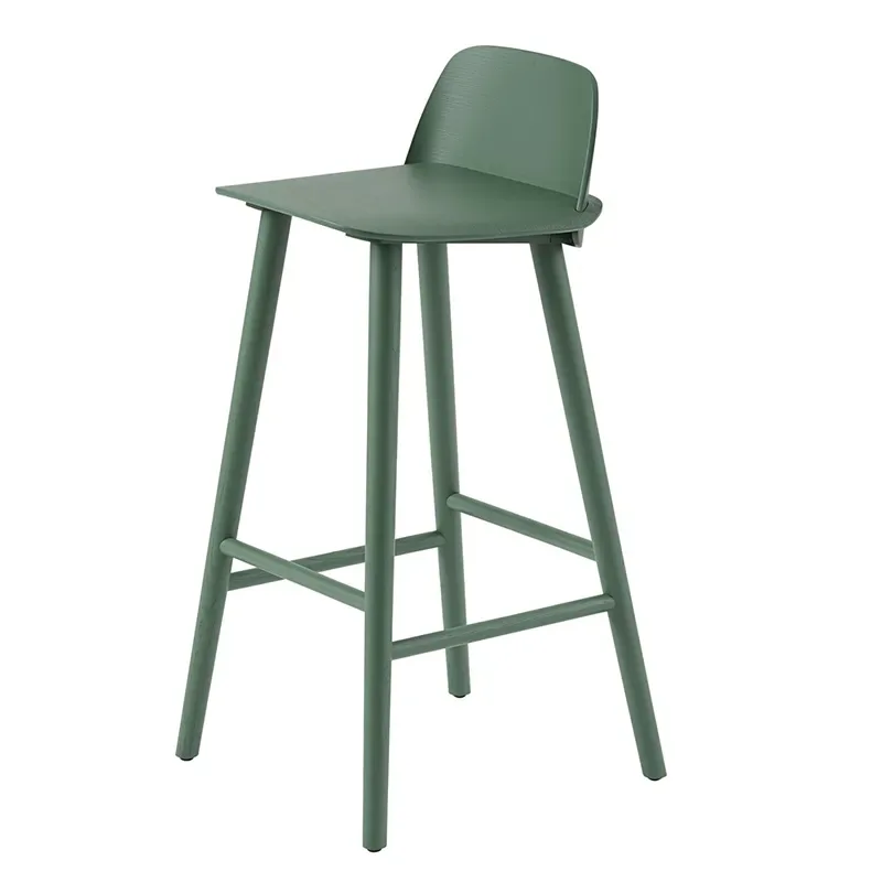 Nerd barhocker 75 cm - Green von Muuto – Produktfoto