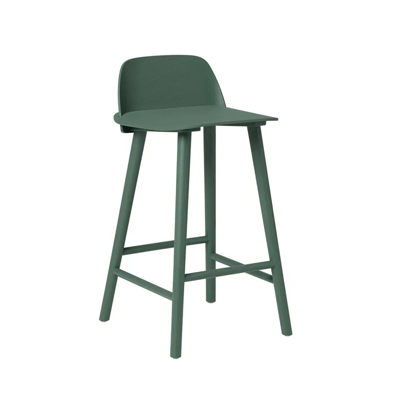 Nerd Barstuhl 65cm Green de Muuto – photo du produit