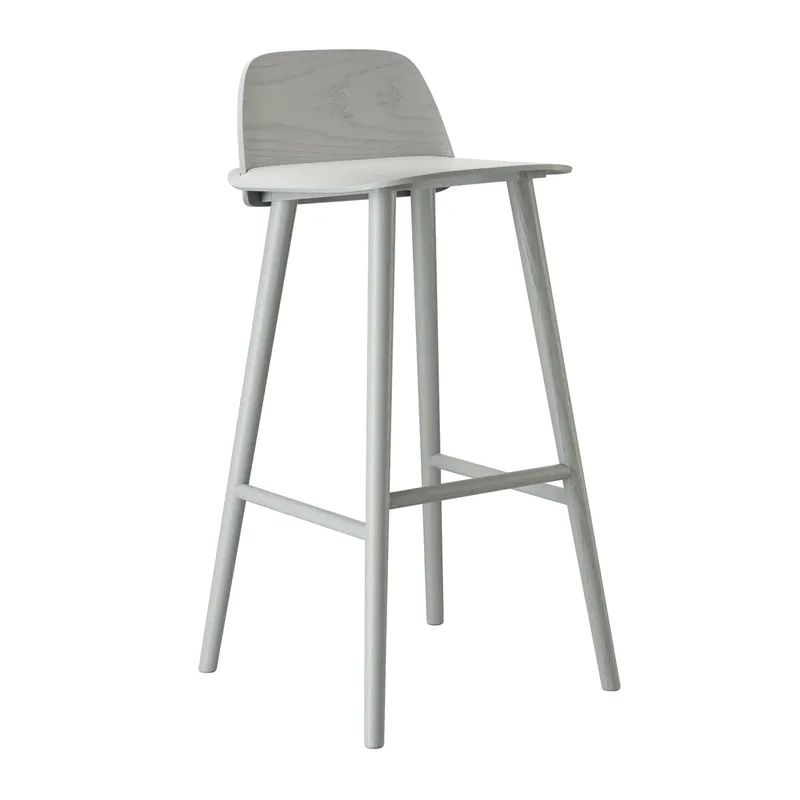 Nerd Barstuhl 75cm Grau by Muuto – product photo