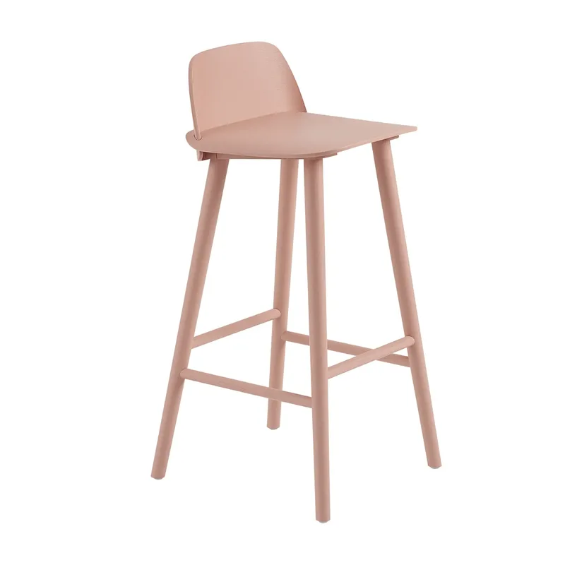 Nerd Barstuhl 75cm Tan rose by Muuto – product photo
