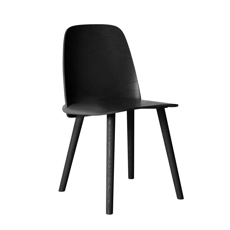 Nerd Esszimmerstuhl Black by Muuto – product photo