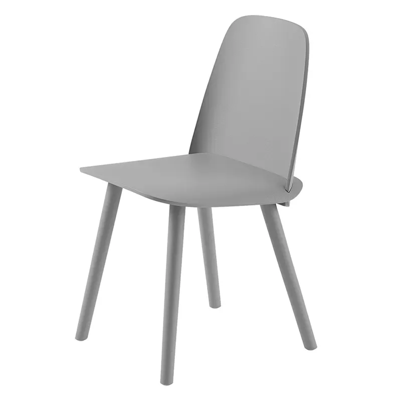 Nerd Esszimmerstuhl - Grey von Muuto – Produktfoto