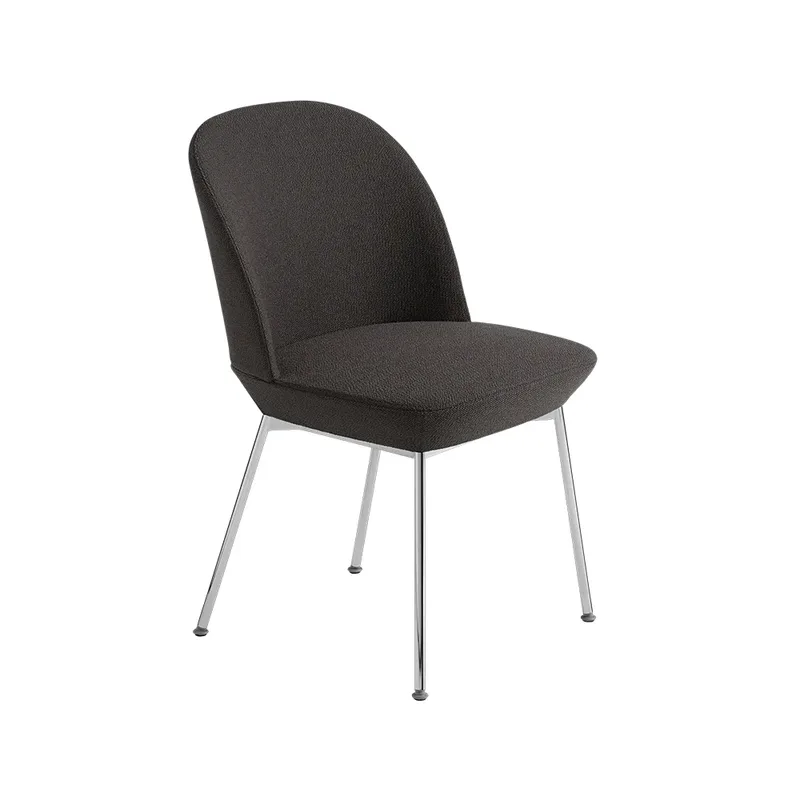 Oslo Stuhl Stoffsitz Ocean 50-Chrome by Muuto – product photo