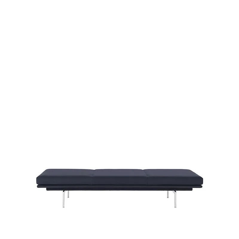 Outline Tagesbett Vidar 554-Aluminium by Muuto – product photo