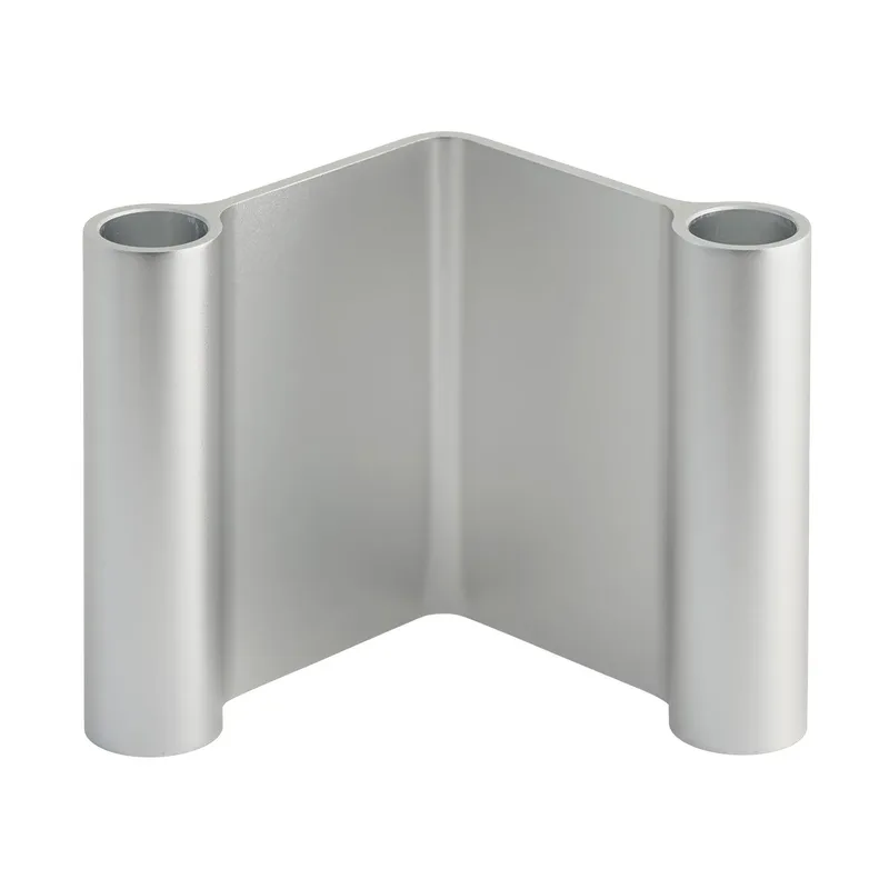 Pair Kerzenhalter 11 cm Aluminium by Muuto – product photo