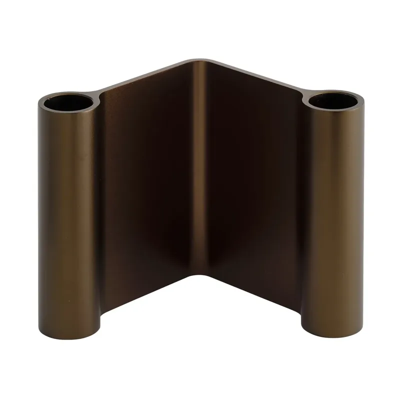 Pair Kerzenhalter 11 cm Brown by Muuto – product photo
