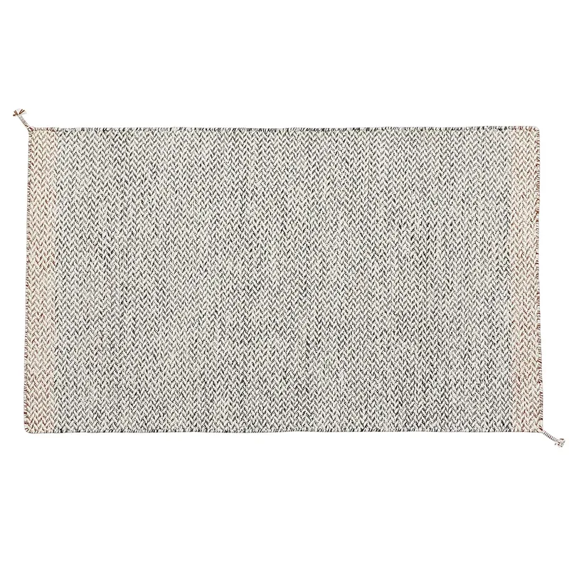 Ply Teppich 140x85 cm Black/White van Muuto – productfoto