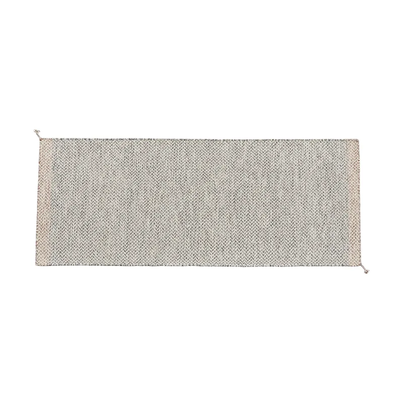 Ply Teppich 80x200 cm Black-white by Muuto – product photo
