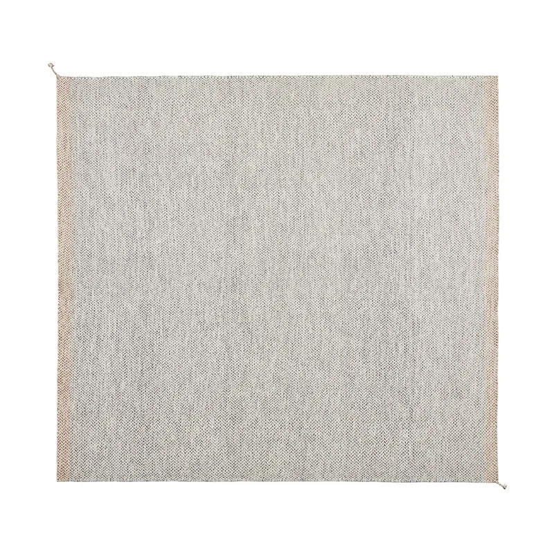Ply Wollteppich 280x280 cm Black-white by Muuto – product photo