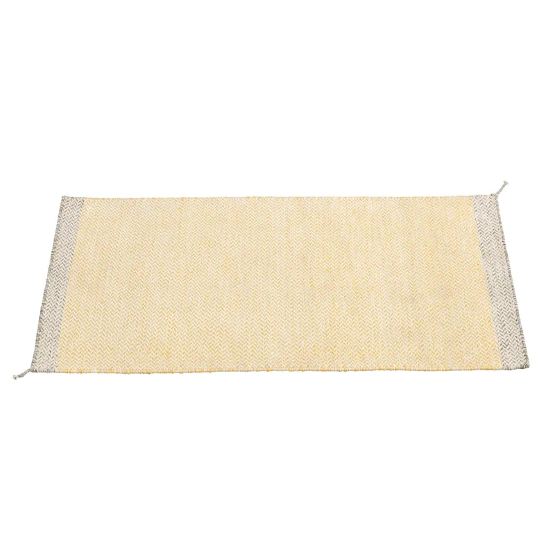 Ply Wollteppich 85 x 140cm Gelb de Muuto – photo du produit