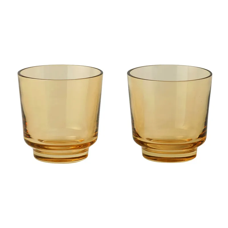 Raise Glas 20cl 2er Pack Burnt orange by Muuto – product photo