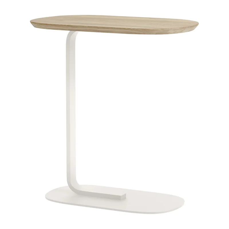 Relate Beistelltisch 60,5 cm Eiche-off white von Muuto – Produktfoto