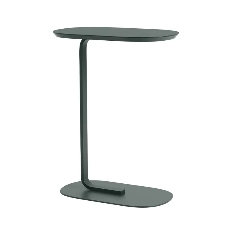 Relate Beistelltisch H: 73,5cm Dark green fra Muuto – produktbillede
